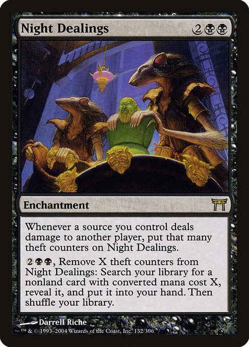 Night Dealings 2004 Magic: The Gathering Champions of Kamigawa