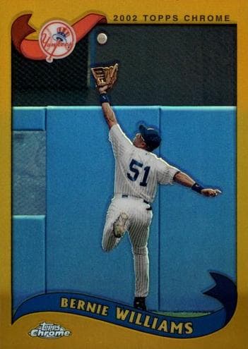 Bernie Williams 2002 topps Topps Chrome