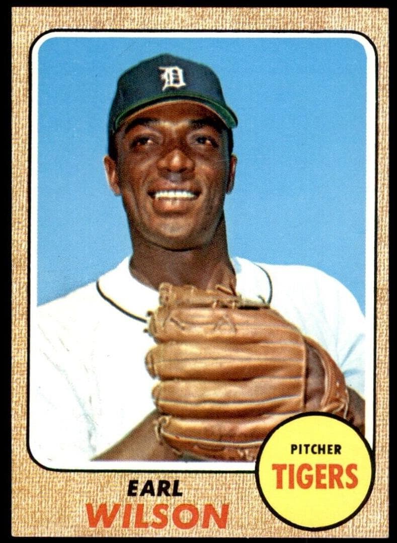 Earl Wilson 1968 topps Topps
