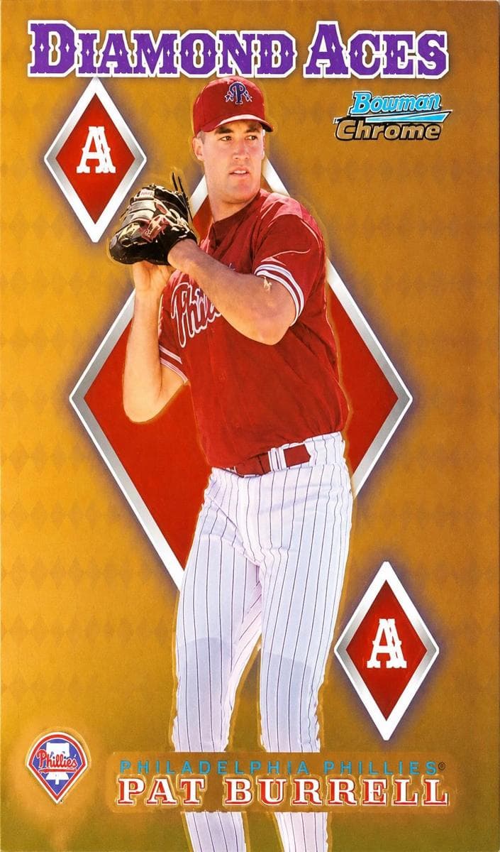 Pat Burrell 1999 bowman Bowman Chrome