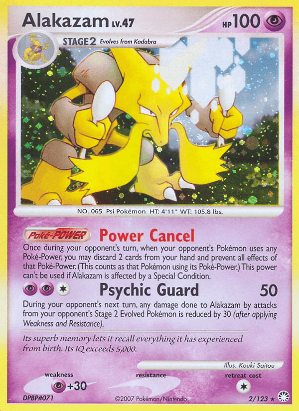 Alakazam 2007 Pokemon