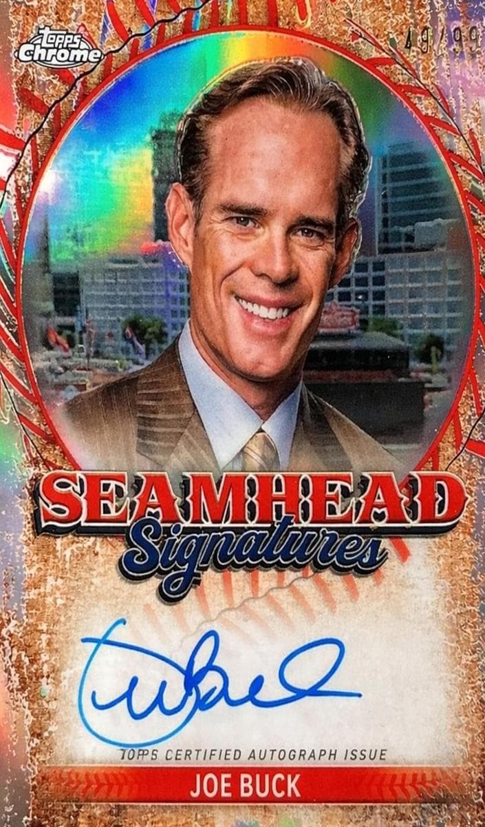 Joe Buck trading card