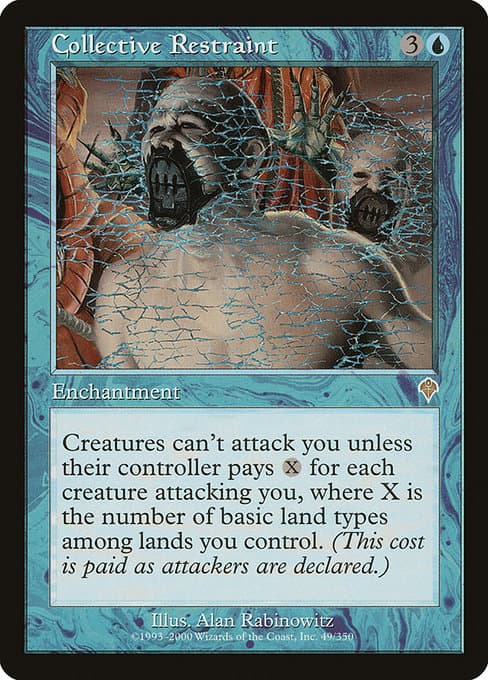 Collective Restraint 2000 Magic: The Gathering Invasion