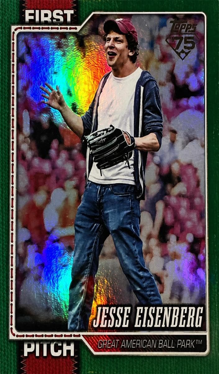 Jesse Eisenberg 2026 topps Topps
