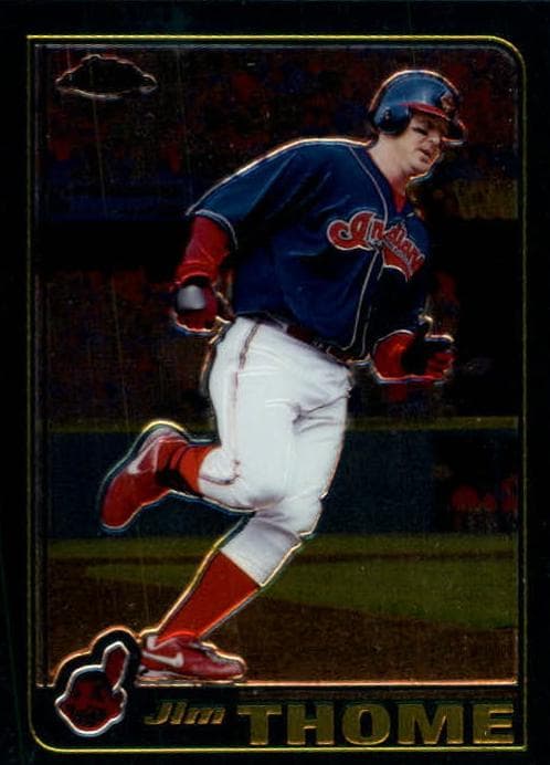 Jim Thome 2001 topps Topps Chrome