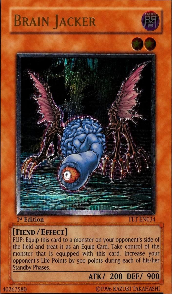 Brain Jacker 2005 Yu-Gi-Oh! Flaming Eternity