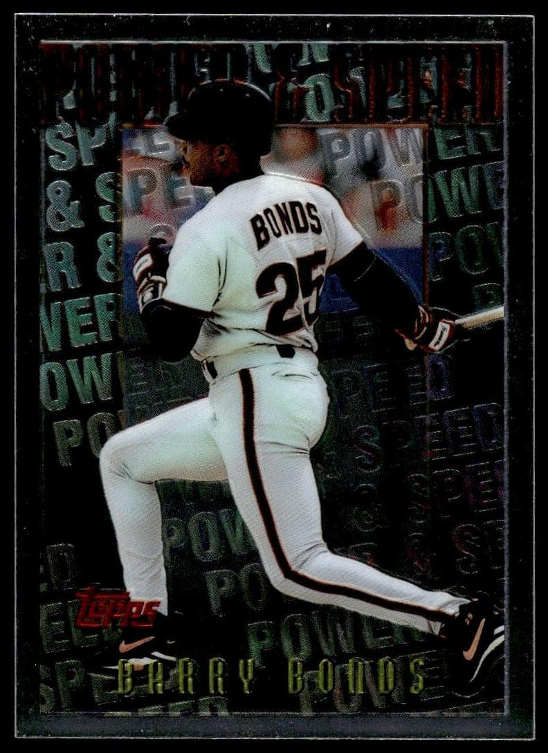 Barry Bonds 1996 topps Topps