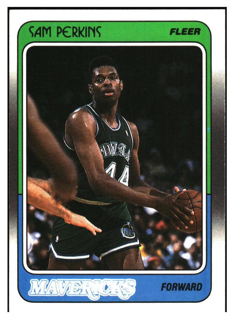Sam Perkins trading card
