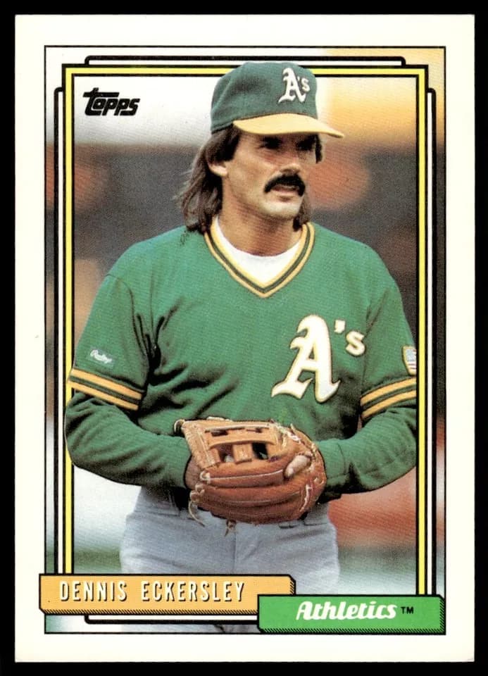 Dennis Eckersley 1992 topps Topps