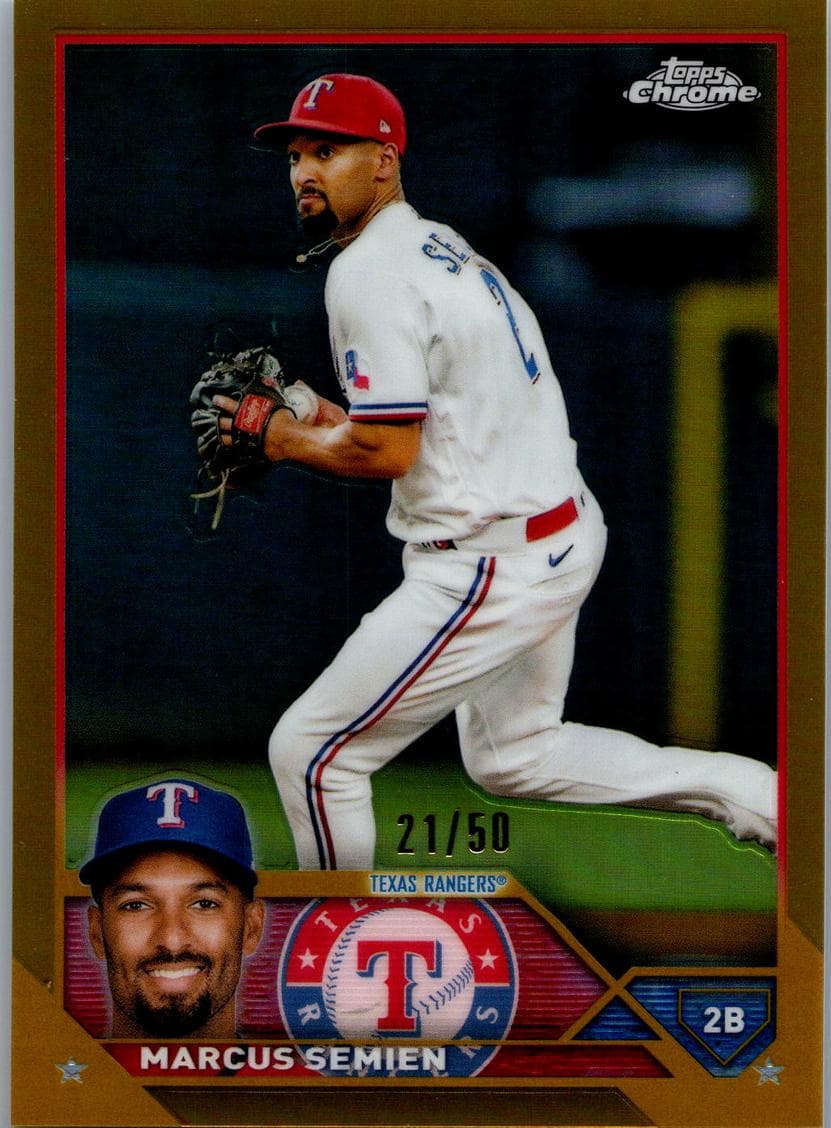 Marcus Semien 2023 topps Topps Chrome