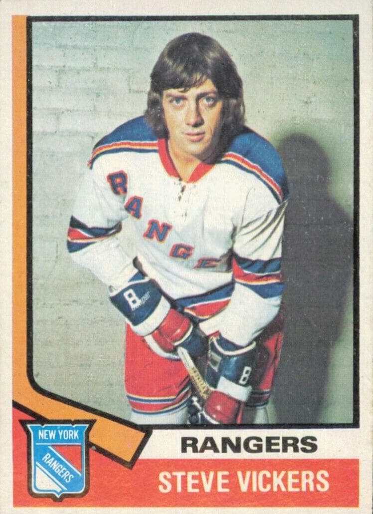 Steve Vickers 1974 topps Topps