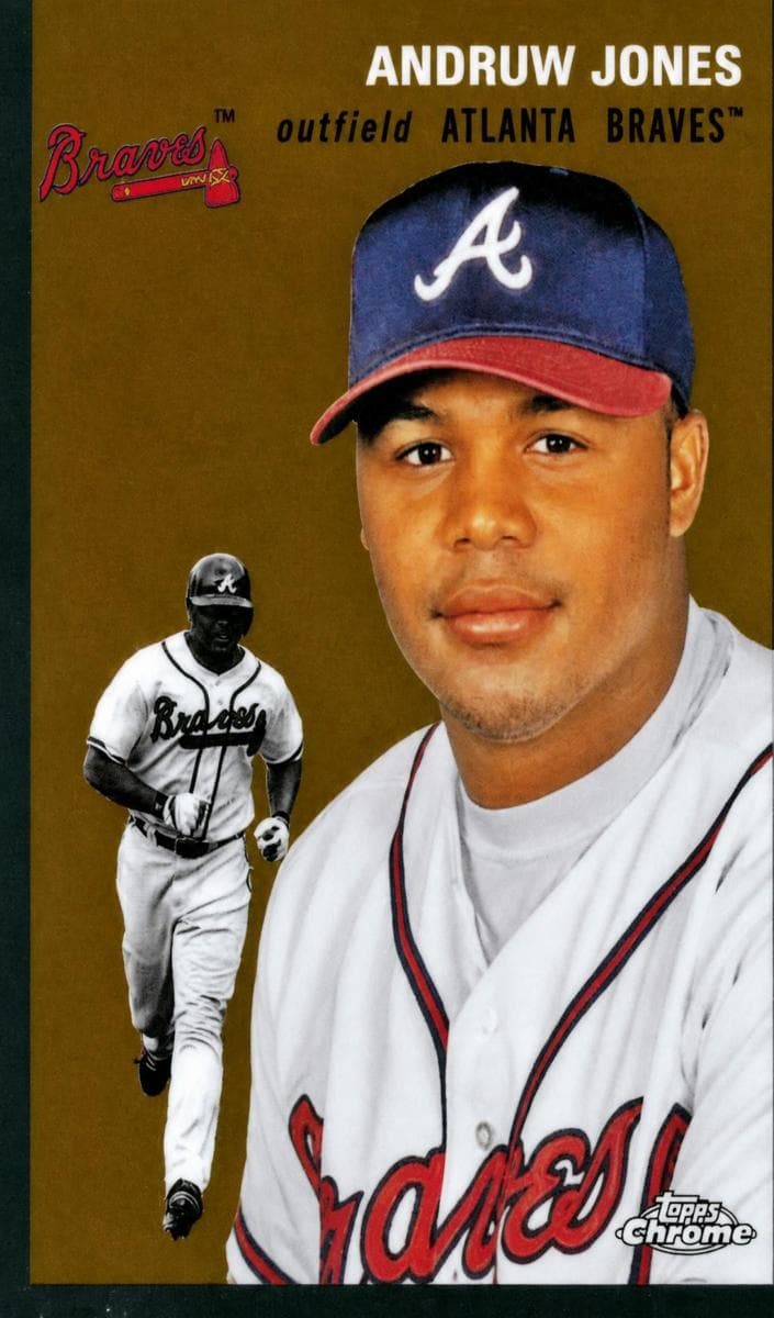 Andruw Jones trading card