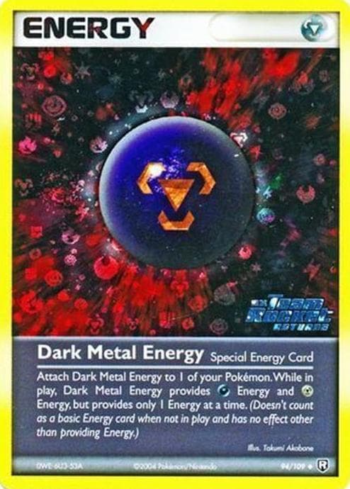 Dark Metal Energy trading card
