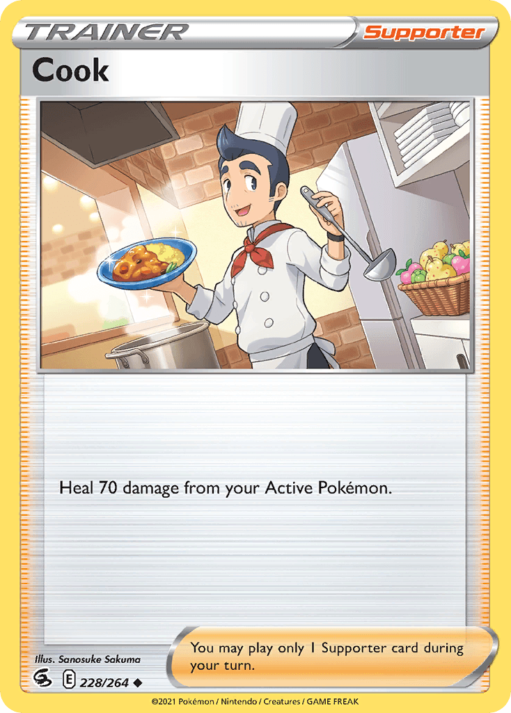 Cook 2021 Pokemon Fusion Strike