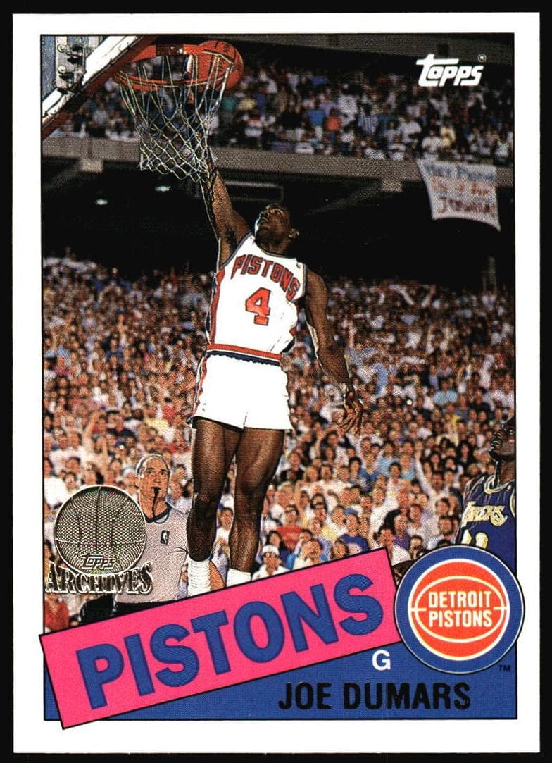 Joe Dumars 1992 topps Topps Archives