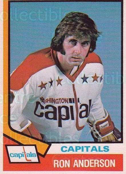 Ron Anderson 1974 topps