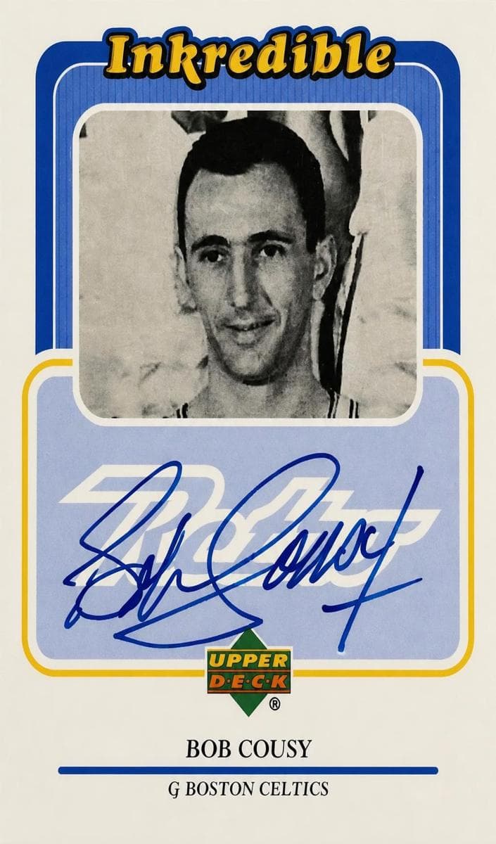 Bob Cousy 1999 upper-deck Retro