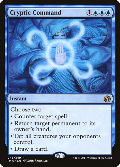 Cryptic Command 2017 Magic: The Gathering Iconic Masters