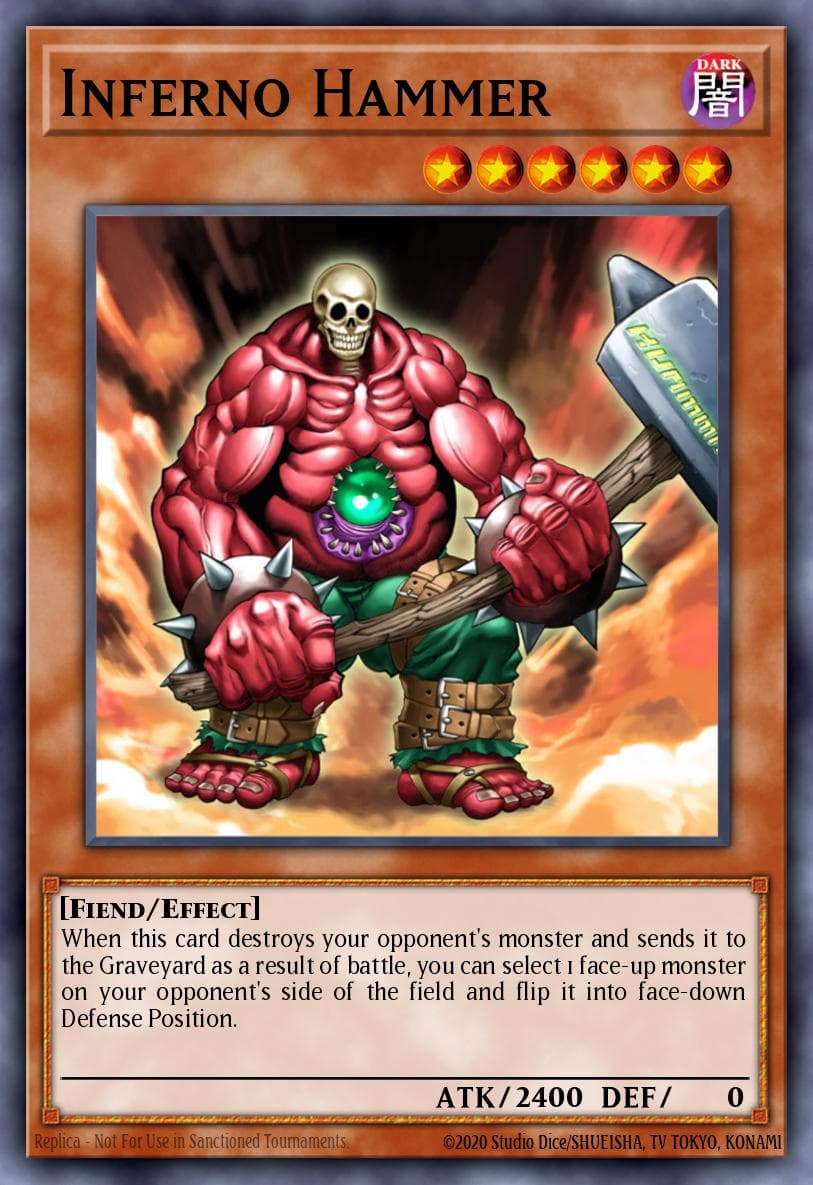 Inferno Hammer 2015 Yu-Gi-Oh! Japanese Duelist Road Piece of Memory: Yugi Muto