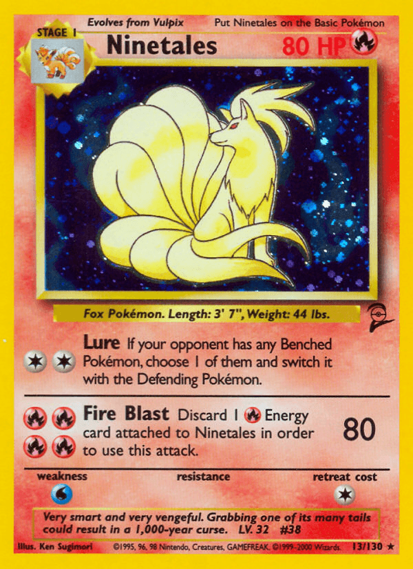 Ninetales 2000 Pokemon