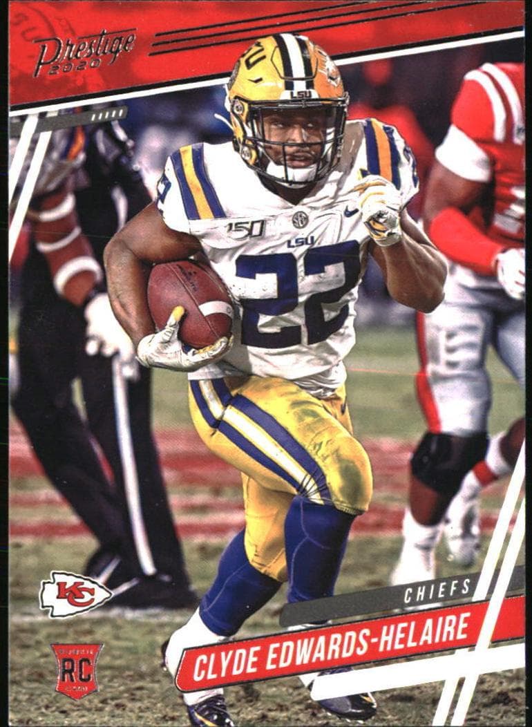 Clyde Edwards-Helaire 2020 panini