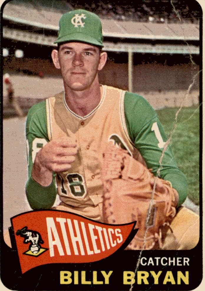 Billy Bryan 1965 topps Topps