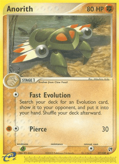 Anorith 2003 Pokemon Sandstorm