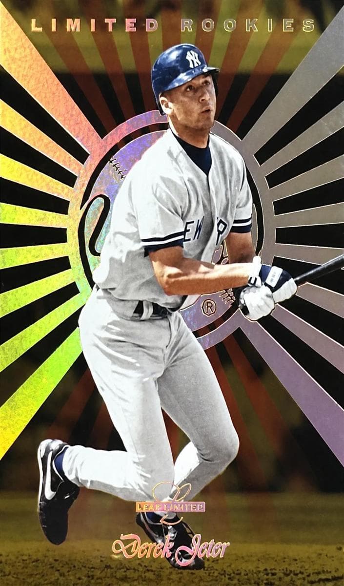 Derek Jeter 1996 leaf Leaf Limited