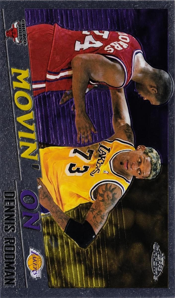 Dennis Rodman 1998 topps Topps Chrome