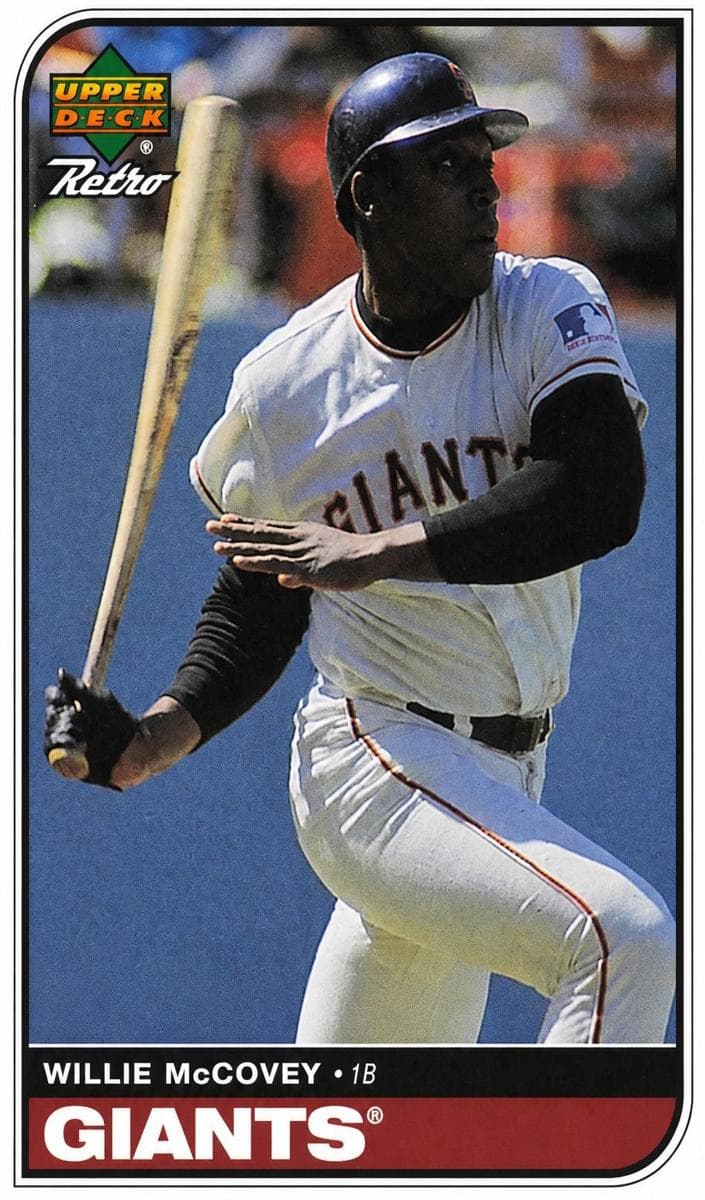 Willie McCovey 1998 upper-deck Upper Deck Retro