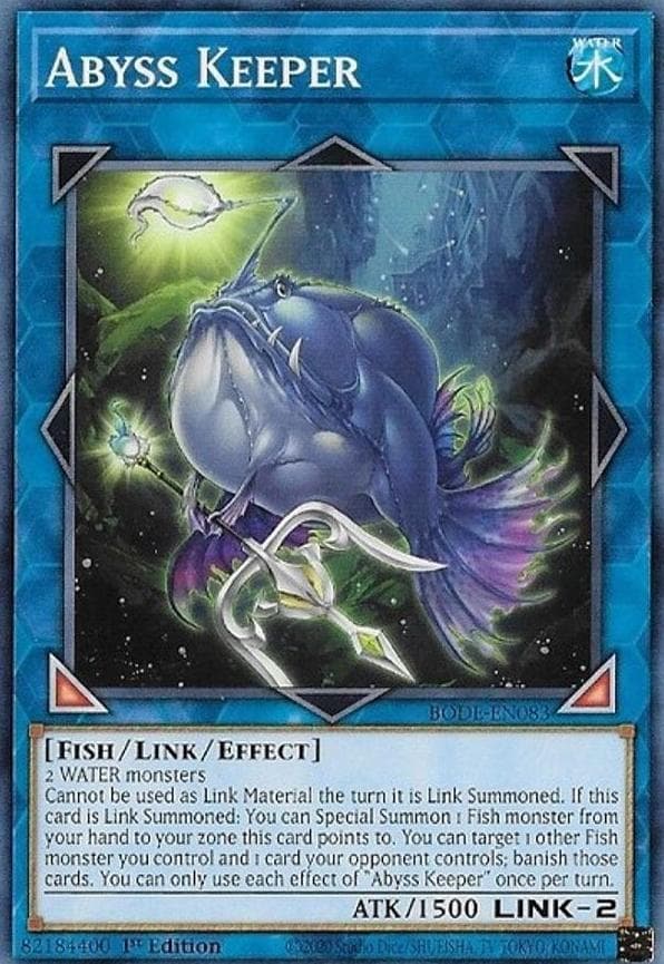 Abyss Keeper 2021 Yu-Gi-Oh! Burst of Destiny