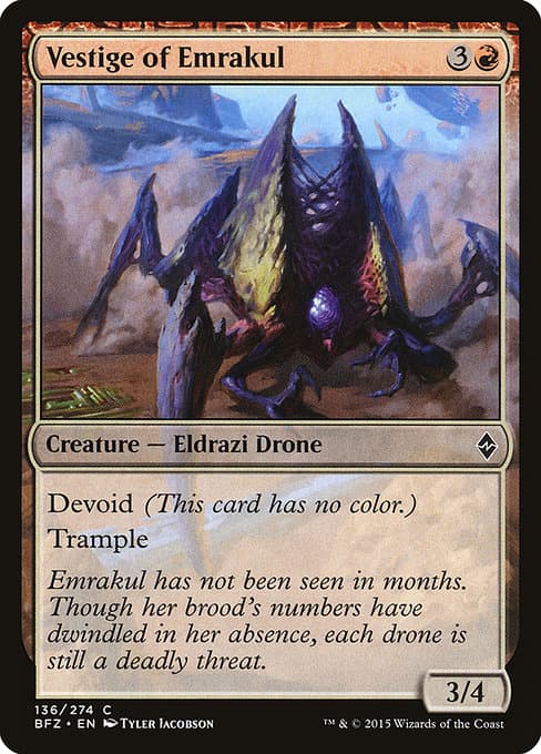 Vestige of Emrakul #136