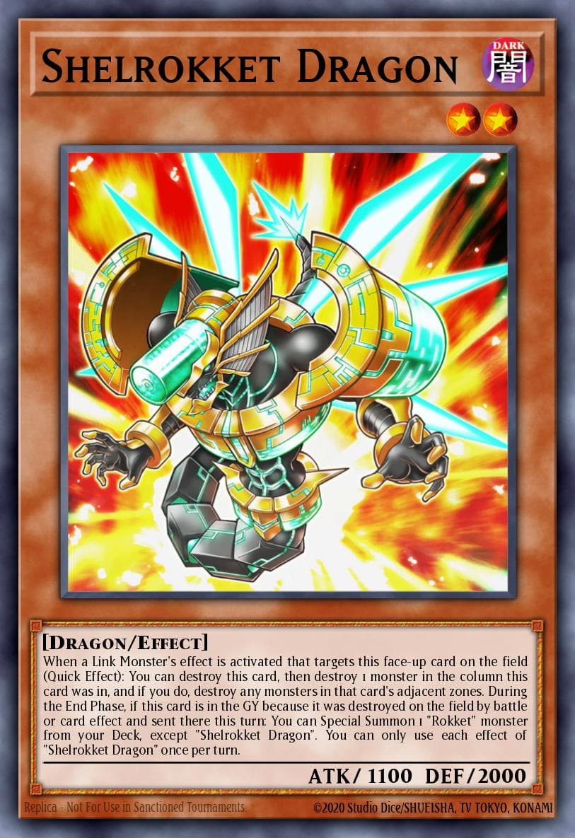 Shelrokket Dragon #EXFO-EN007