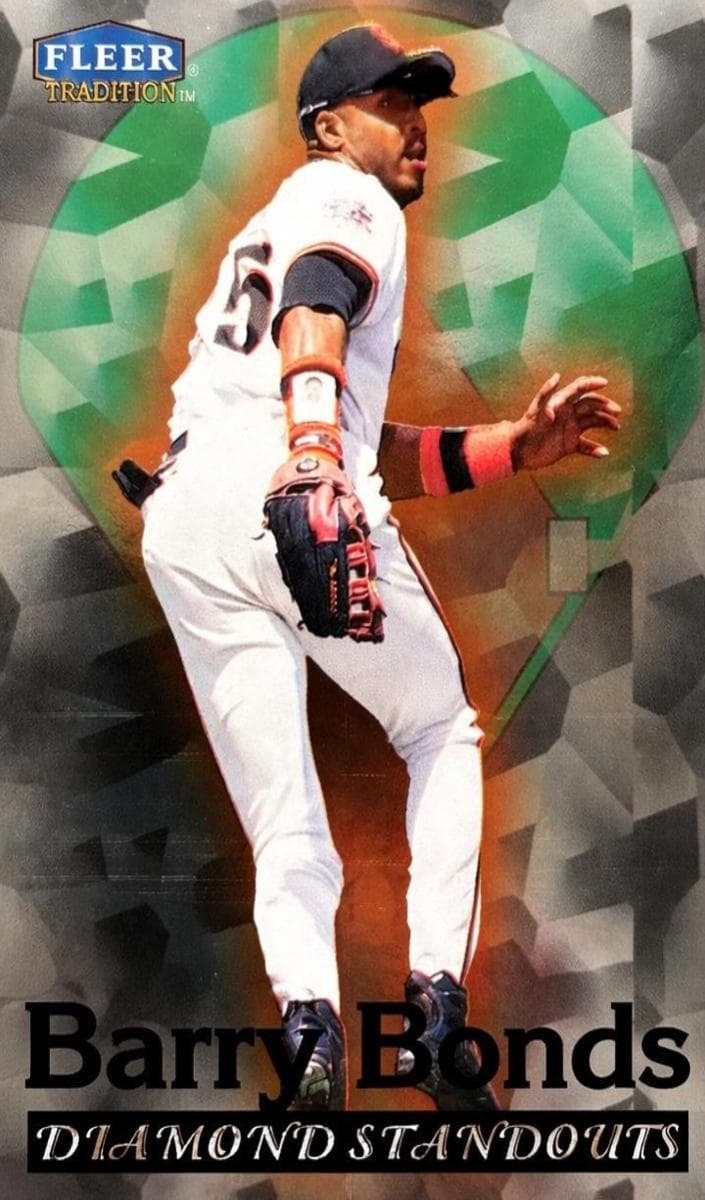 Barry Bonds 1998 fleer Fleer Tradition