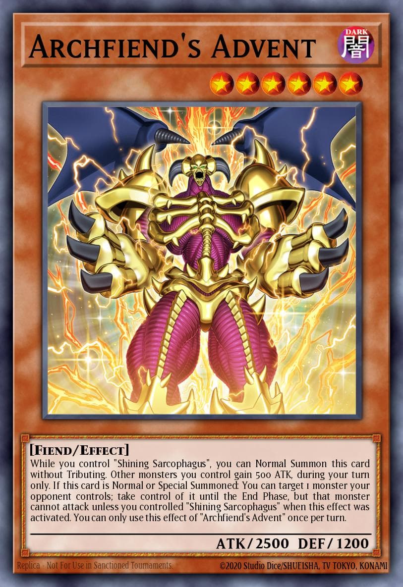 Archfiend's Advent 2024 Yu-Gi-Oh! Battles of Legend: Terminal Revenge