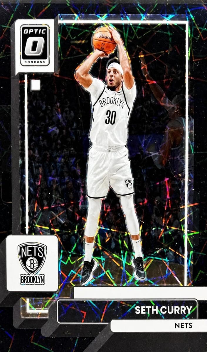 Seth Curry 2022 panini Donruss Optic