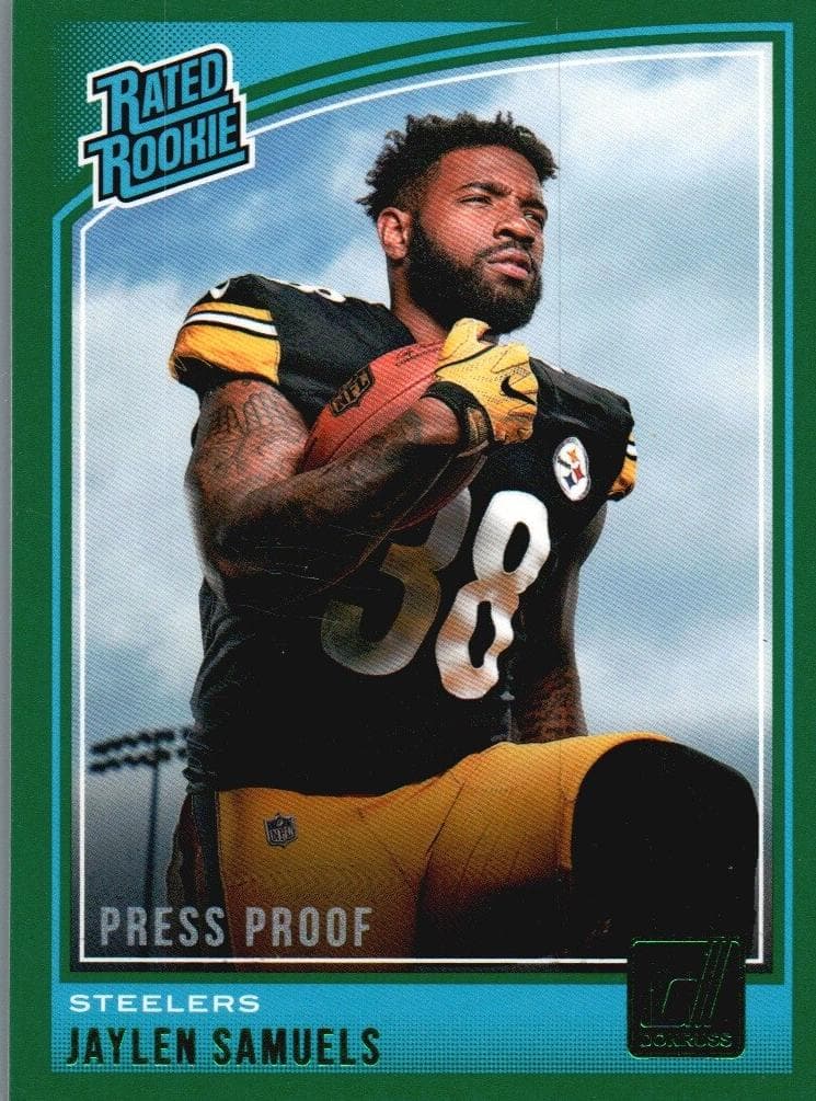 Jaylen Samuels trading card