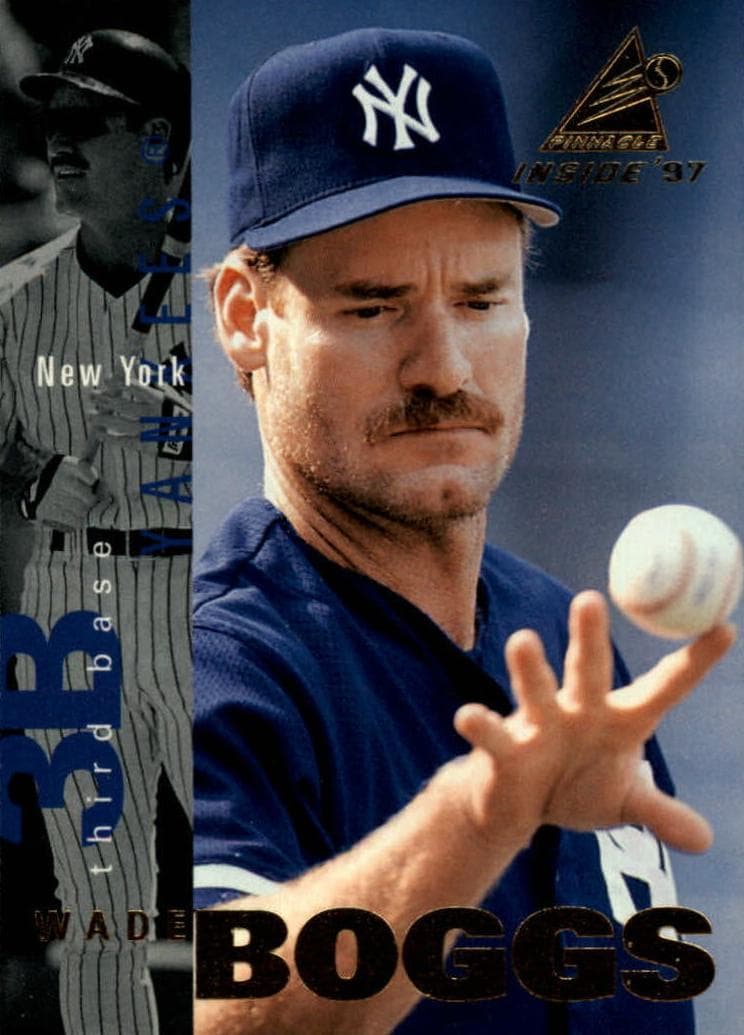 Wade Boggs 1997 unknown Pinnacle Inside