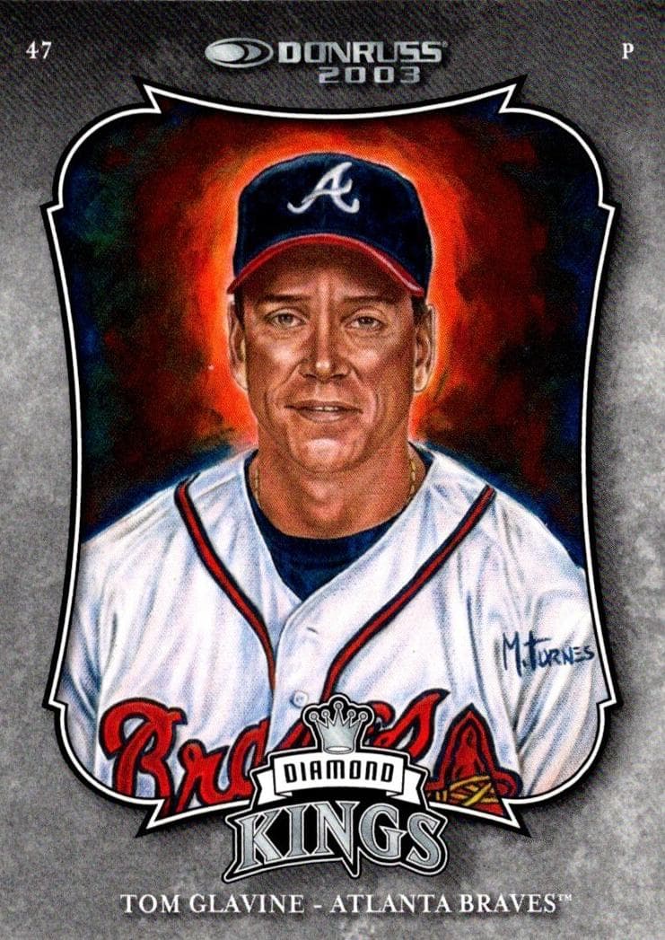Tom Glavine 2002 panini