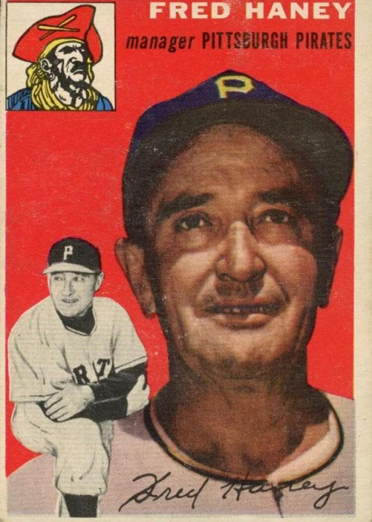 Fred Haney 1954 topps Topps
