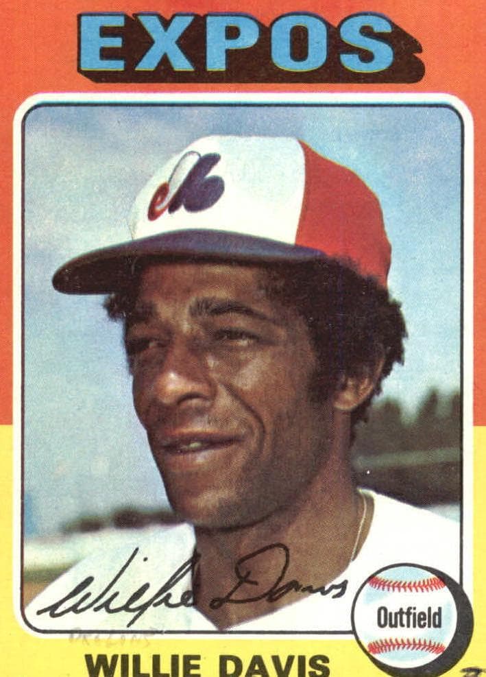 Willie Davis 1975 topps Topps
