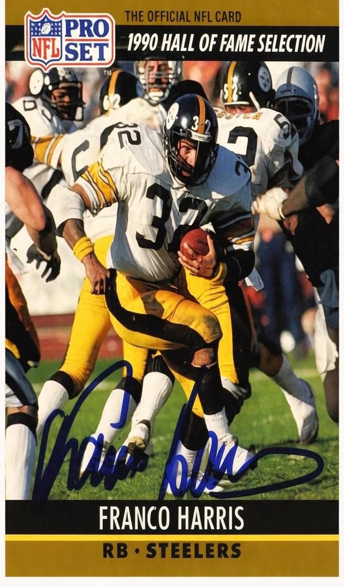 Franco Harris 1990 unknown Pro Set