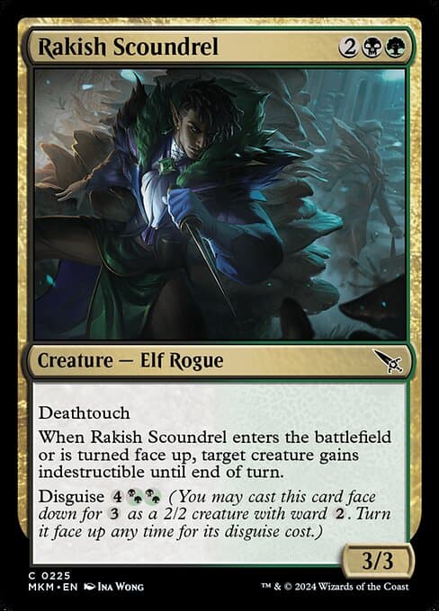 Rakish Scoundrel 2024 Magic: The Gathering Murders at Karlov Manor