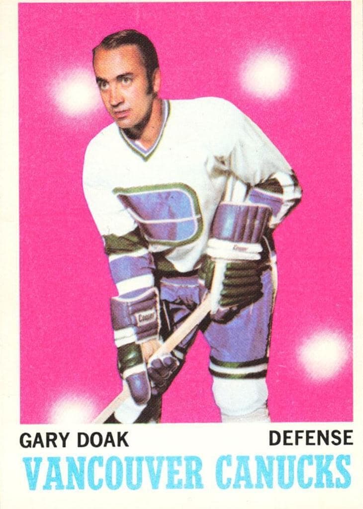 Gary Doak 1970 topps