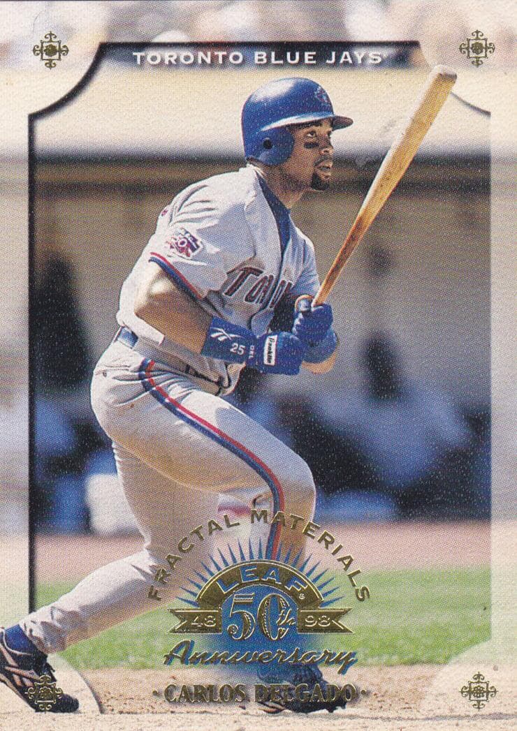 Carlos Delgado 1998 leaf Leaf