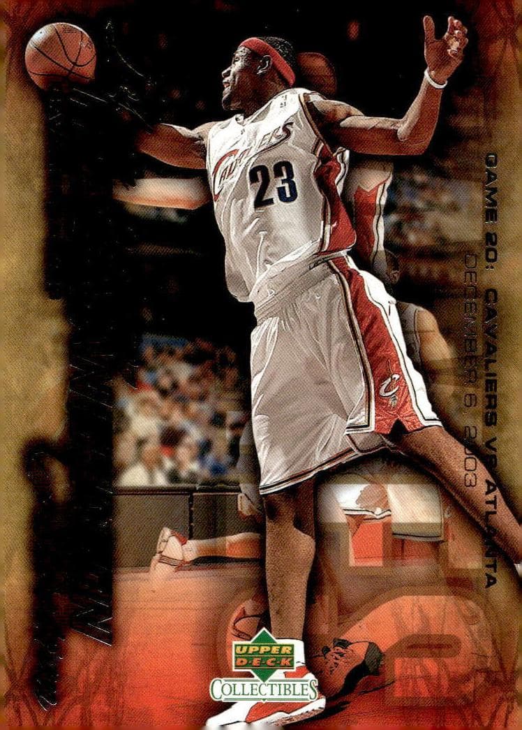 LeBron James 2004 upper-deck Collectibles Lebron James Freshman Season