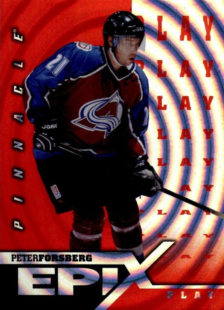 Peter Forsberg 1997 unknown Pinnacle