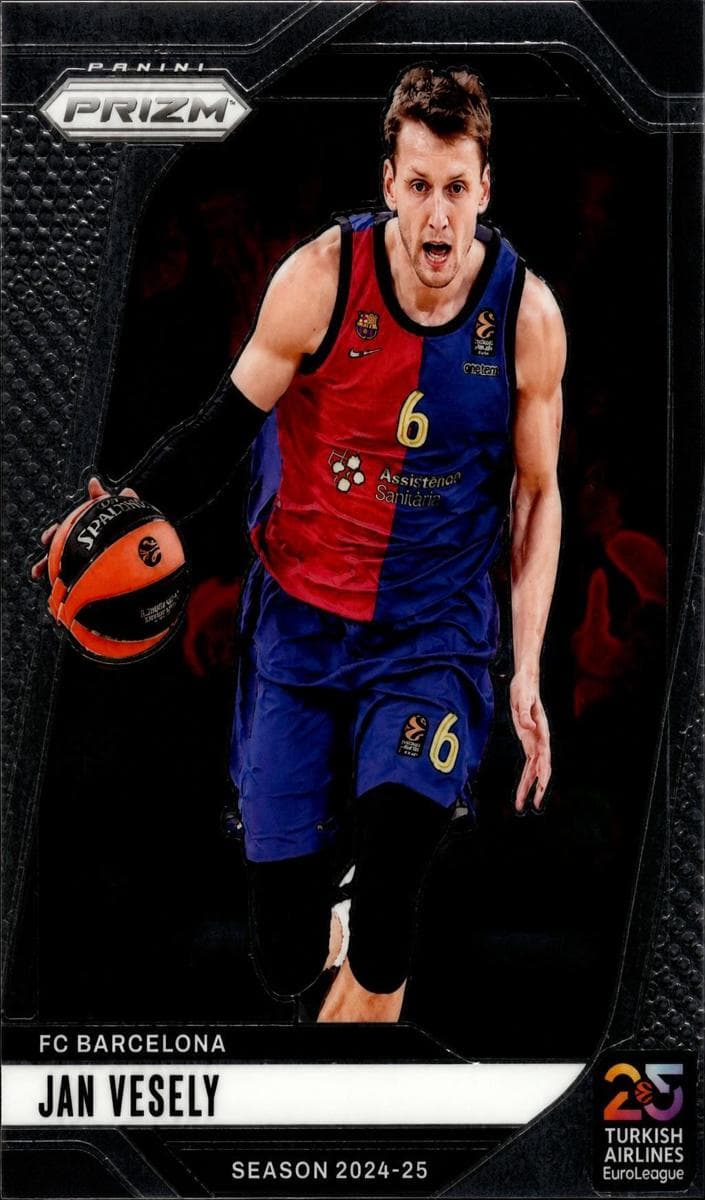 Jan Vesely 2024 panini Prizm Turkish Airlines Euroleague