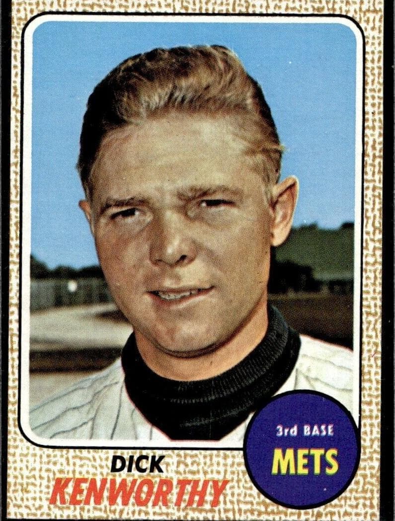 Dick Kenworthy 1968 topps Topps