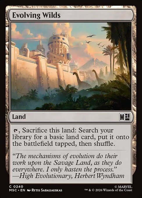 Evolving Wilds 2017 Magic: The Gathering Commander Anthology